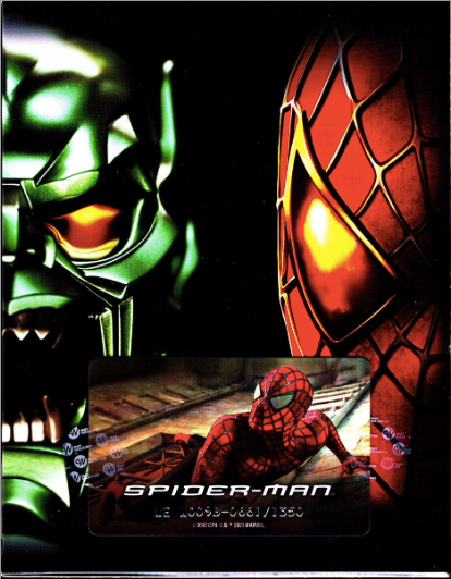 Spider-Man Trilogy 4K 1-Click SteelBook (WCE#009 + WCE#010 + WCE#011)(Korea)