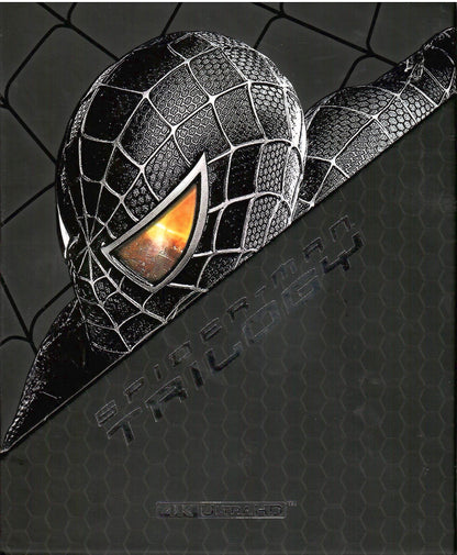 Spider-Man Trilogy 4K 1-Click SteelBook (2002-2007)(WCE#009 + WCE#010 + WCE#011)(EMPTY)(Korea)(Slip Box)