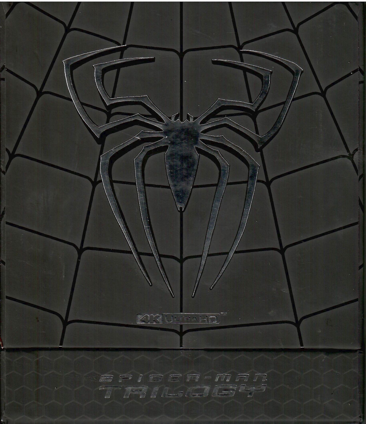 Spider-Man Trilogy 4K 1-Click SteelBook (2002-2007)(WCE#009 + WCE#010 + WCE#011)(EMPTY)(Korea)(Slip Box)