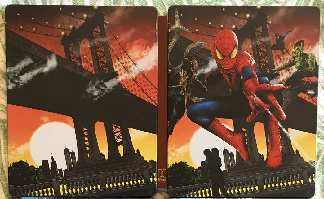 Spider-Man Legacy Collection Trilogy 4K SteelBook (2002-2007)(Exclusive)