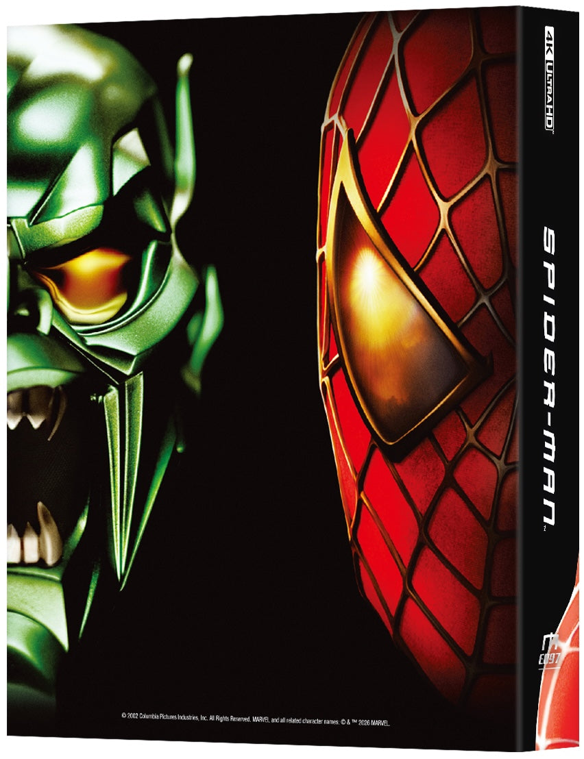 Spider-Man 4K Full Slip SteelBook (ME#97)(2002)(Hong Kong)
