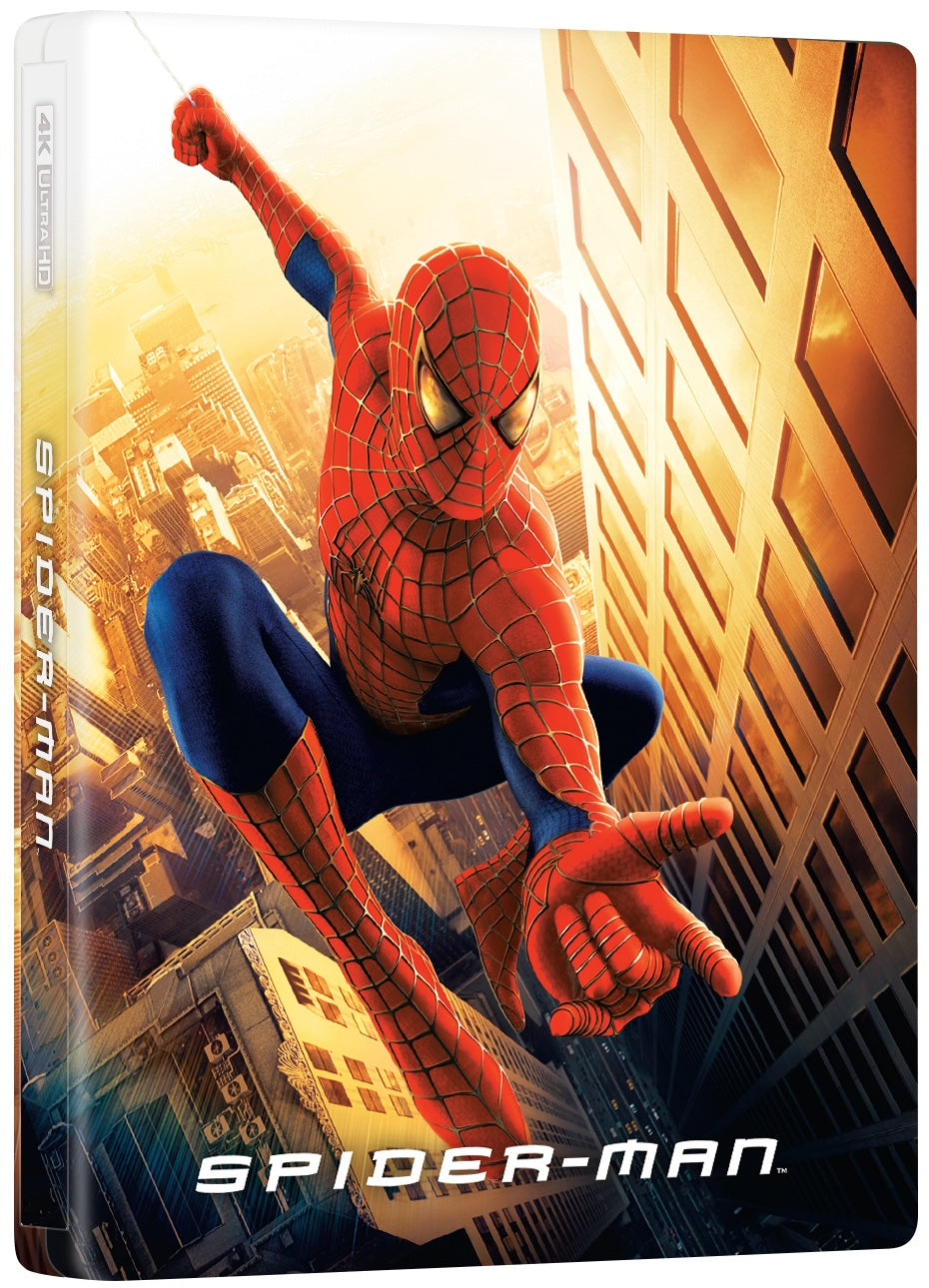 Spider-Man 4K Full Slip SteelBook (ME#97)(2002)(Hong Kong)