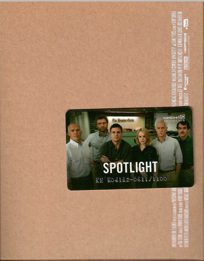 Spotlight Full Slip B SteelBook (2015)(KE#41)(Korea)