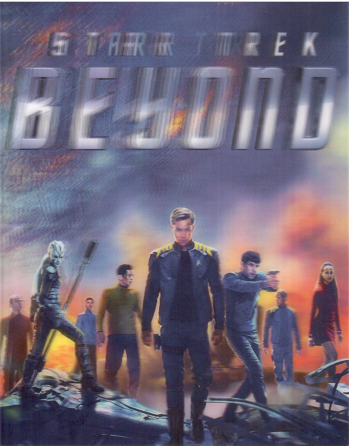 Star Trek: Beyond Lenticular Sticker For SteelBook (FAC#81)(Czech)