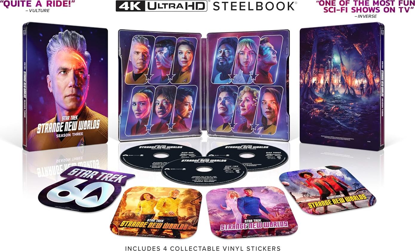 Star Trek: Strange New Worlds - Season 3 4K SteelBook