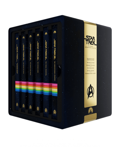 [Pre-Order] Star Trek: The Original Motion Picture 4K 1-Click SteelBook Collection Library Case (1979-1991)(UK)