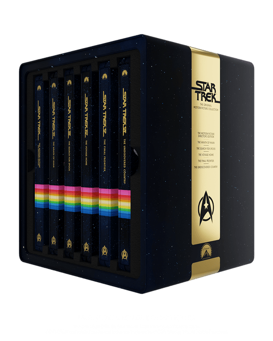 [Pre-Order] Star Trek: The Original Motion Picture 4K 1-Click SteelBook Collection Library Case (1979-1991)(UK)