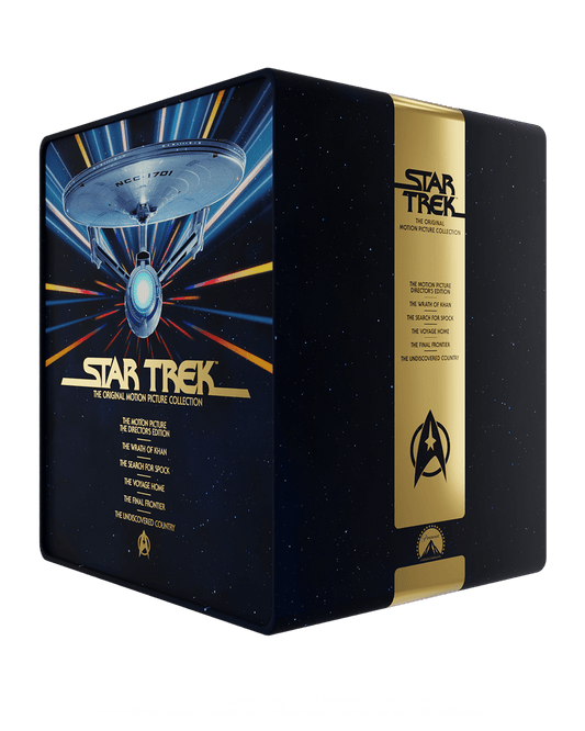 [Pre-Order] Star Trek: The Original Motion Picture 4K 1-Click SteelBook Collection Library Case (1979-1991)(UK)