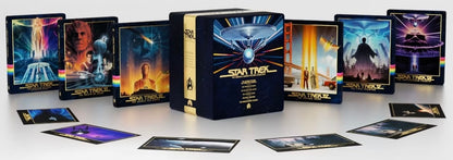 [Pre-Order] Star Trek: The Original Motion Picture 4K 1-Click SteelBook Collection Library Case (1979-1991)(UK)