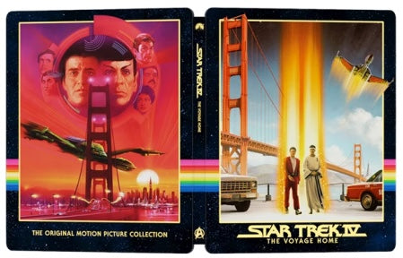 [Pre-Order] Star Trek: The Original Motion Picture 4K 1-Click SteelBook Collection Library Case (1979-1991)(UK)