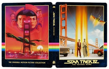 [Pre-Order] Star Trek: The Original Motion Picture 4K 1-Click SteelBook Collection Library Case (1979-1991)(UK)