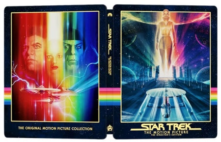 [Pre-Order] Star Trek: The Original Motion Picture 4K 1-Click SteelBook Collection Library Case (1979-1991)(UK)