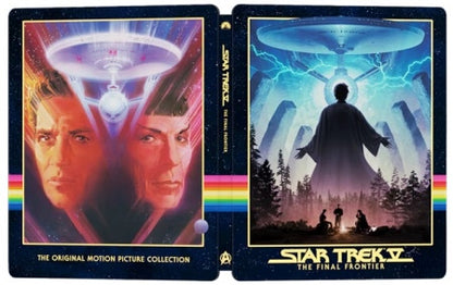 [Pre-Order] Star Trek: The Original Motion Picture 4K 1-Click SteelBook Collection Library Case (1979-1991)(UK)