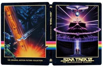 [Pre-Order] Star Trek: The Original Motion Picture 4K 1-Click SteelBook Collection Library Case (1979-1991)(UK)