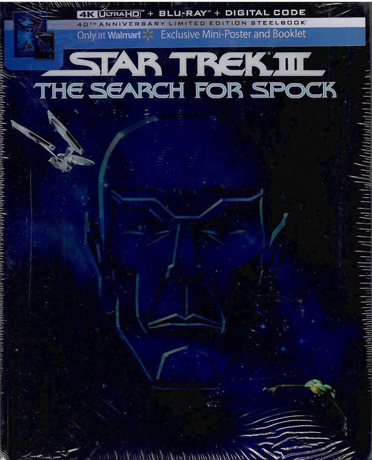 Star Trek III - The Search for Spock 4K SteelBook w/ Poster & Booklet (Exclusive)