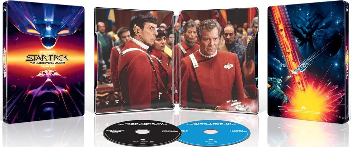 [Pre-Order] Star Trek VI - The Undiscovered Country 4K SteelBook: 35th Anniversary Edition