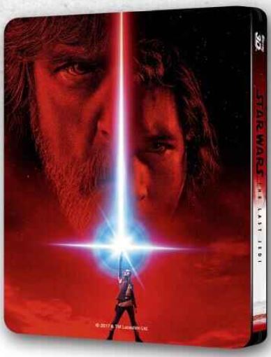 Star Wars: Episode VIII - The Last Jedi 3D Lenticular SteelBook (Blufans#47)(China)