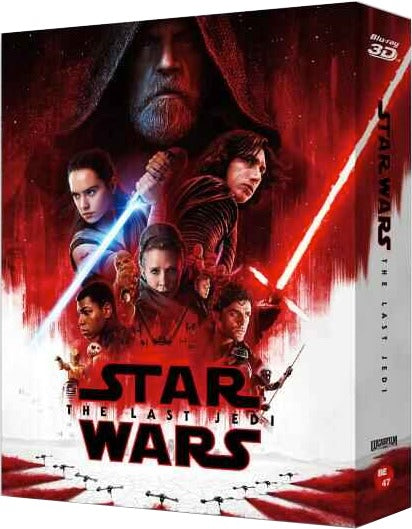 Star Wars: Episode VIII - The Last Jedi 3D Double Lenticular SteelBook (Blufans#47)(China)