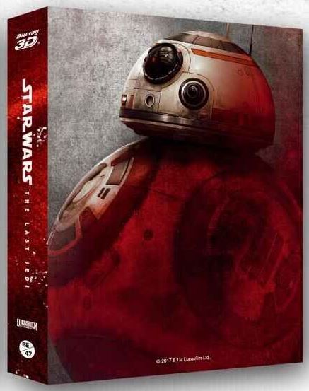 Star Wars: Episode VIII - The Last Jedi 3D 1-Click SteelBook (Blufans#47)(China)