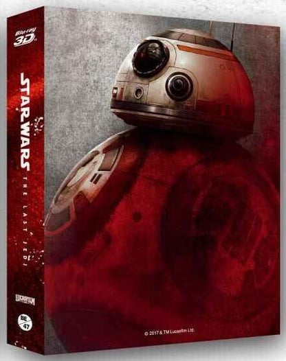 Star Wars: Episode VIII - The Last Jedi 3D 1-Click SteelBook (Blufans#47)(China)