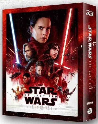 Star Wars: Episode VIII - The Last Jedi 3D 1-Click SteelBook (Blufans#47)(China)