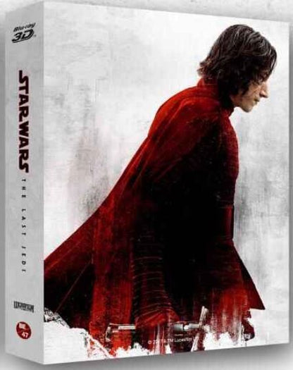 Star Wars: Episode VIII - The Last Jedi 3D Lenticular SteelBook (Blufans#47)(China)
