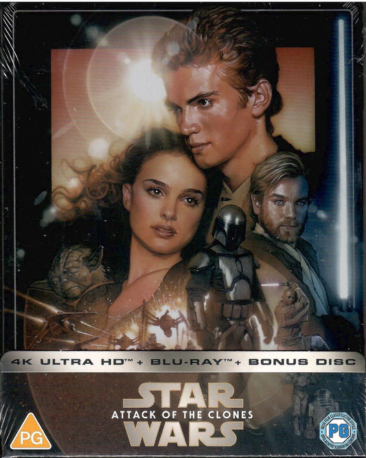 Star Wars: Episode II - Attack of the Clones 4K SteelBook (UK)