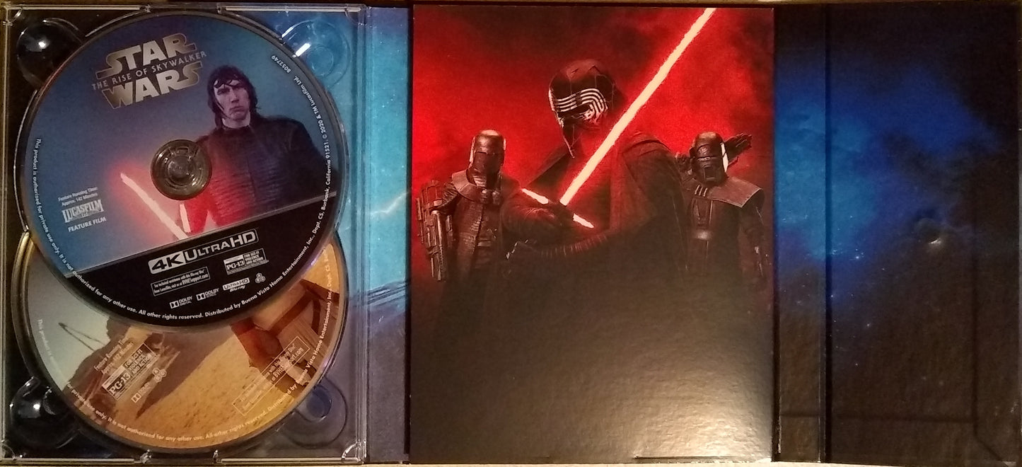 Star Wars: Episode IX - The Rise of Skywalker 4K DigiPack w/ Bonus Disc (Exclusive)
