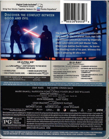 Star Wars: Episode V - The Empire Strikes Back 4K SteelBook - 100th Anniversary Edition (Exclusive)