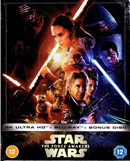 Star Wars: Episode VII - The Force Awakens 4K SteelBook (UK)