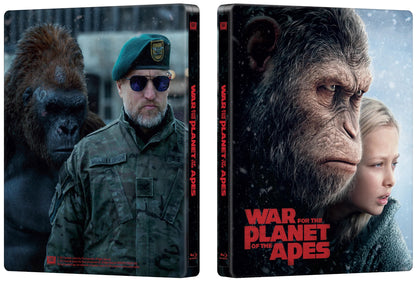 War For the Planet of the Apes 3D Double Lenticular SteelBook (ME#13)(Hong Kong)