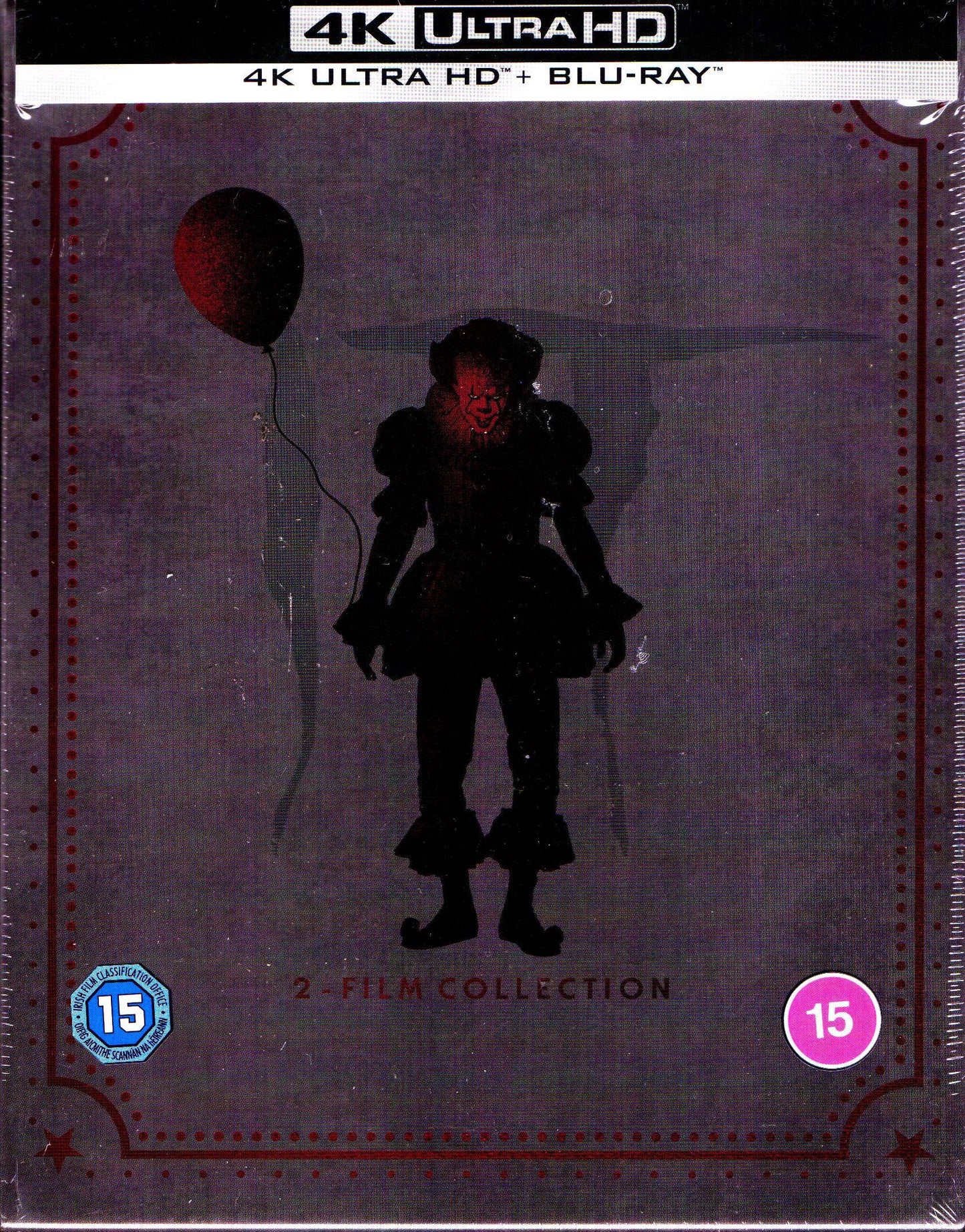 Stephen King's IT: Chapter 1 & 2-Film 4K Collection SteelBook (2017-2019)(UK)