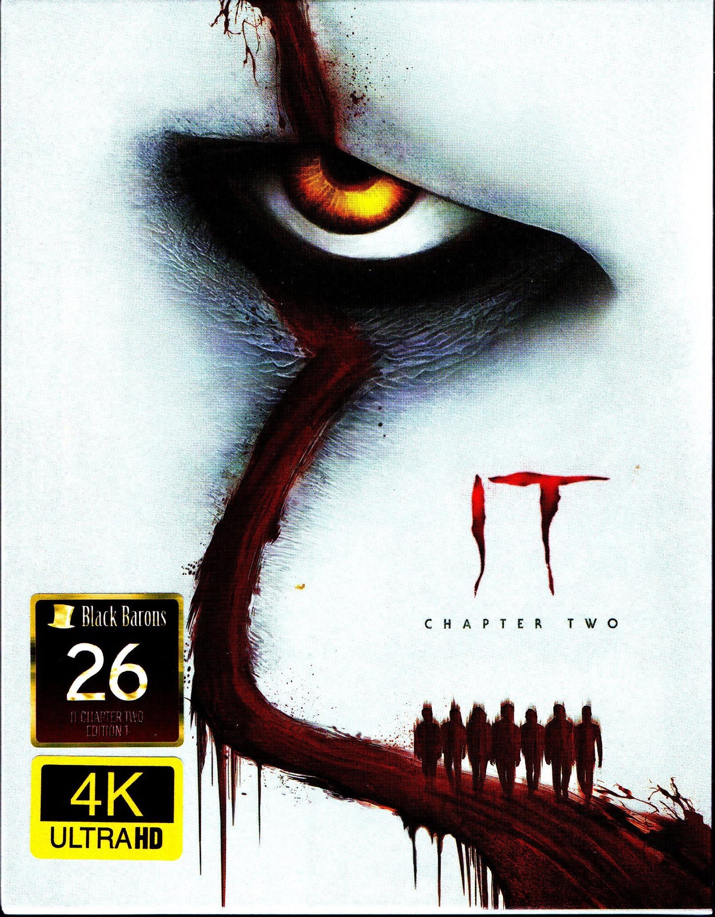 Stephen Kings IT: Chapter 2 XL 4K Full Slip SteelBook (2019)(BB#26)(Czech)