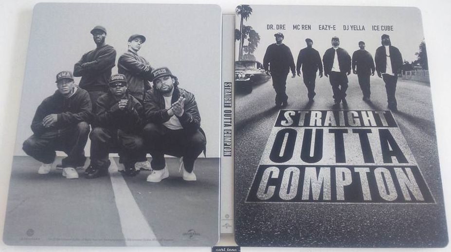 Straight Outta Compton Full Slip SteelBook + Lenticular Magnet (FAC#41)(Czech)