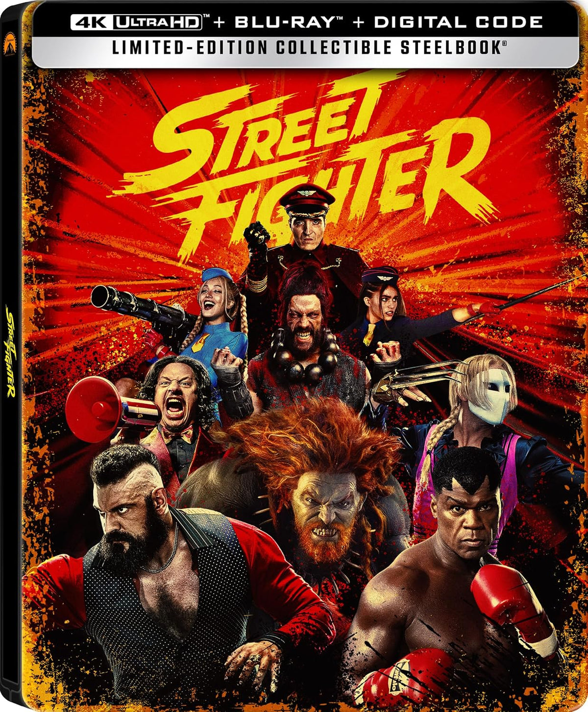 [Pre-Order] Street Fighter 4K SteelBook: Select Your Villain Edition (2026)(Exclusive)