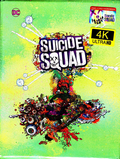 Suicide Squad 3D & 4K XL 1-Click SteelBook: Extended Cut (2016)(FAC#153)(Czech)