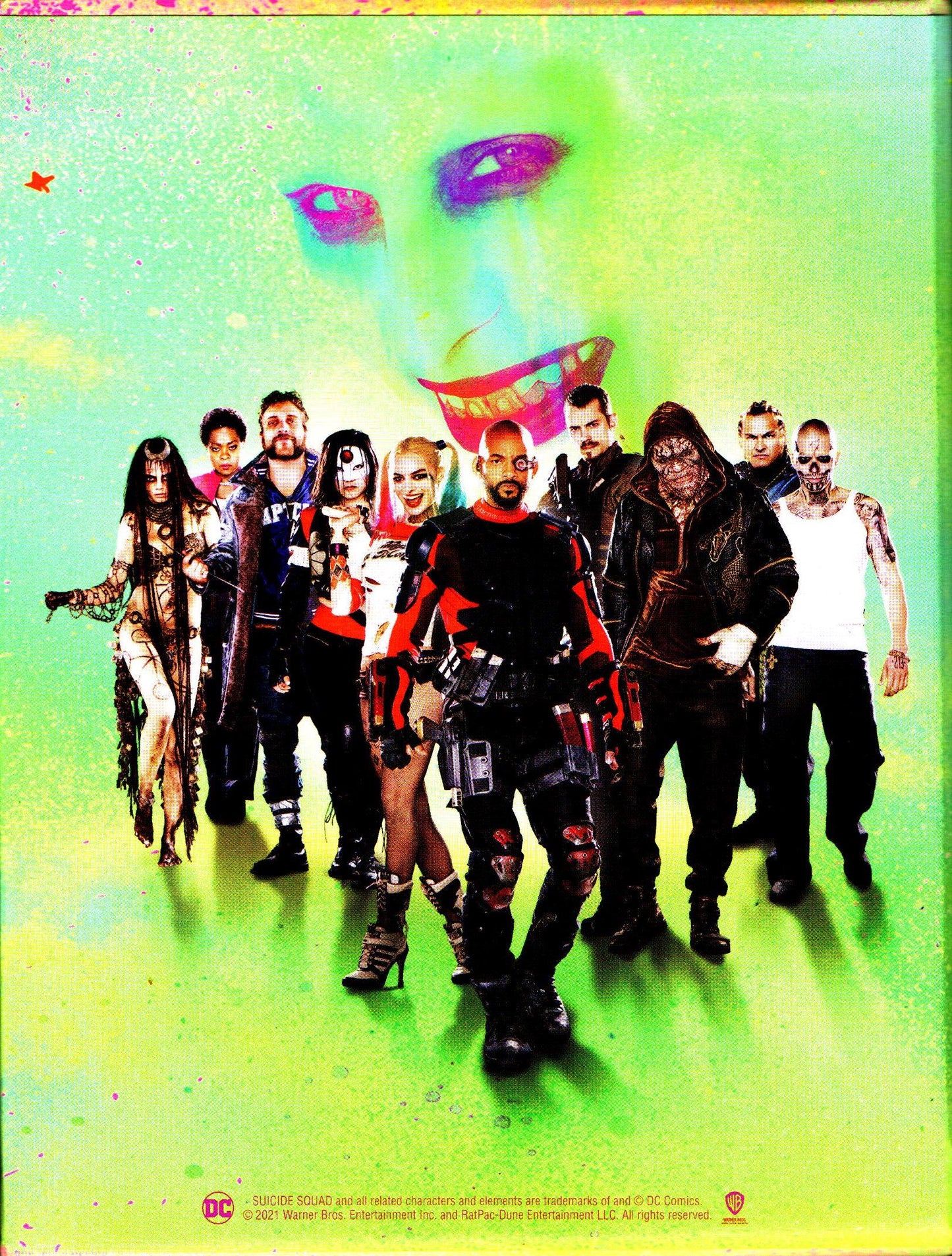 Suicide Squad 3D & 4K XL 1-Click SteelBook: Extended Cut (2016)(FAC#153)(Czech)