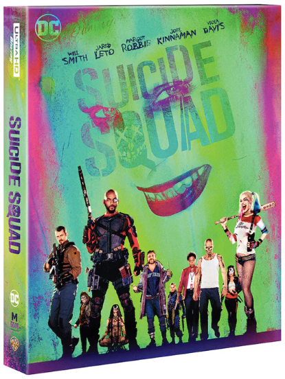 Suicide Squad 4K: Extended Cut Lenticular SteelBook (2016)(ME#06)(Hong Kong)