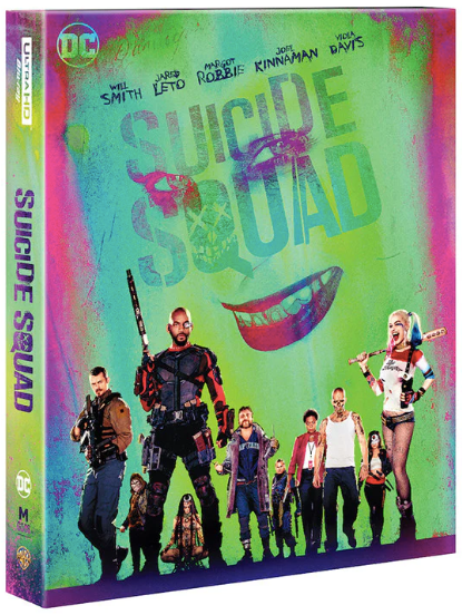 Suicide Squad 4K: Extended Cut Lenticular SteelBook (2016)(MG#06)(Hong Kong)