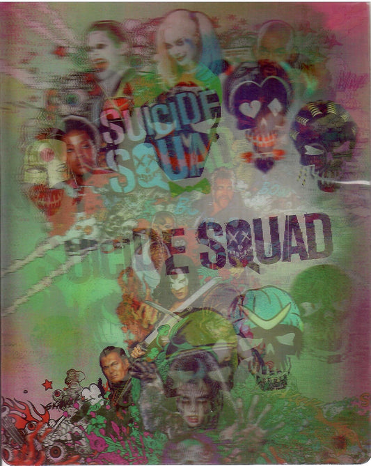 Suicide Squad Lenticular Magnet For SteelBook (2016)(FAC#153)(Czech)