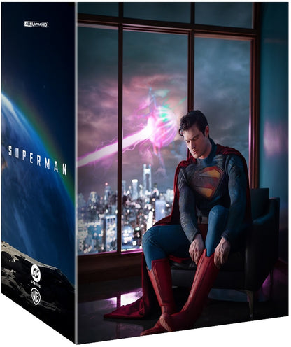 Superman 4K 1-Click SteelBook (2025)(ME#96)(Hong Kong)(EMPTY)(Slip Box)