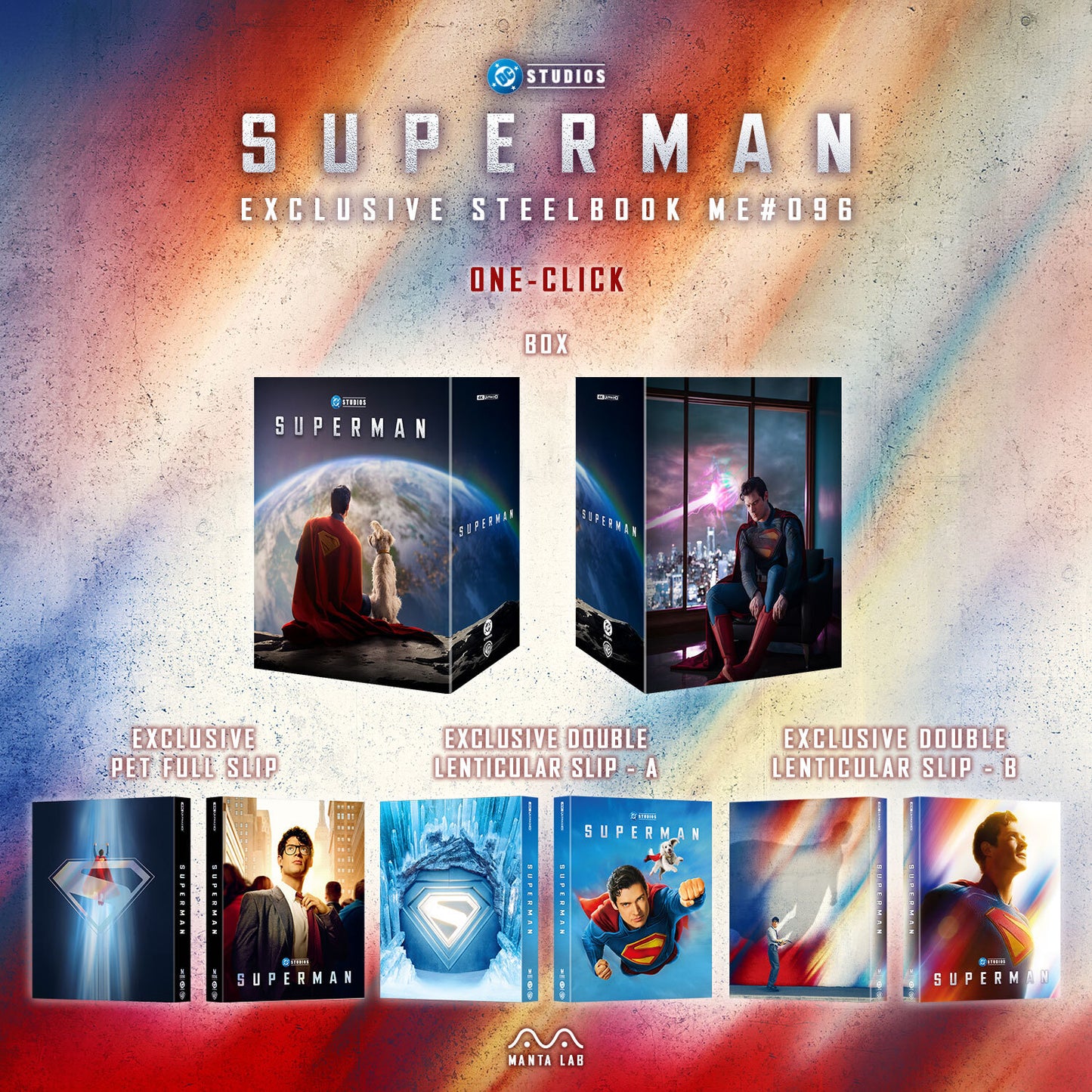 Superman 4K 1-Click SteelBook (2025)(ME#96)(Hong Kong)