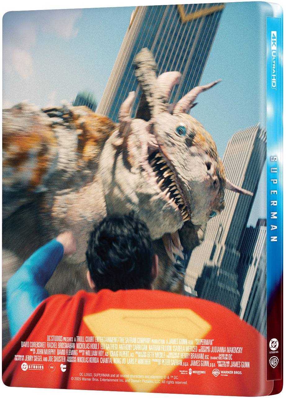 Superman 4K PET Full Slip SteelBook (2025)(ME#96)(Hong Kong)