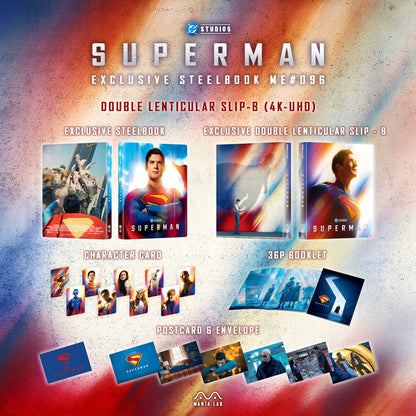 Superman 4K 1-Click SteelBook (2025)(ME#96)(Hong Kong)
