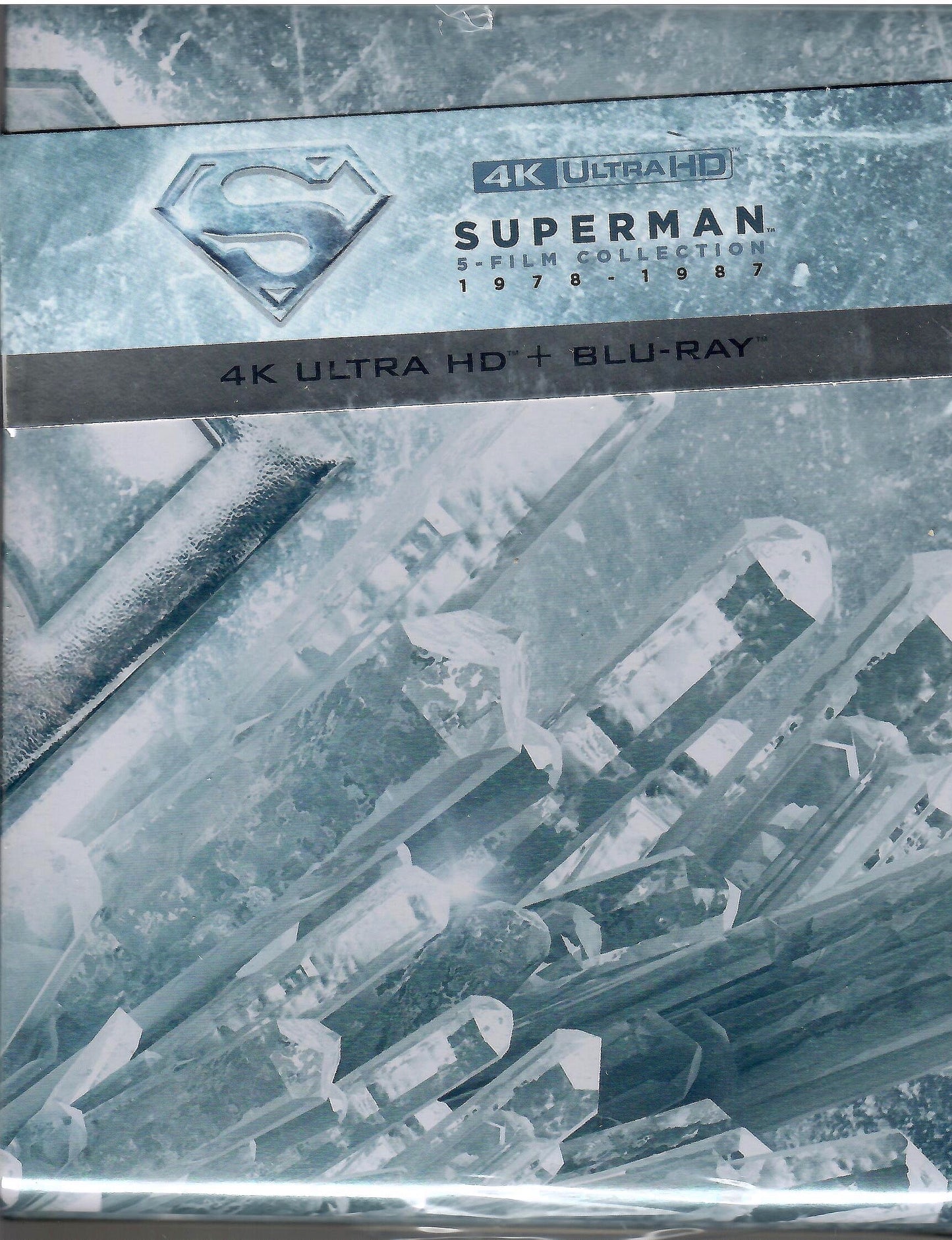 Superman I-IV 5-Film 4K SteelBook Collection (1978-2006)(UK)