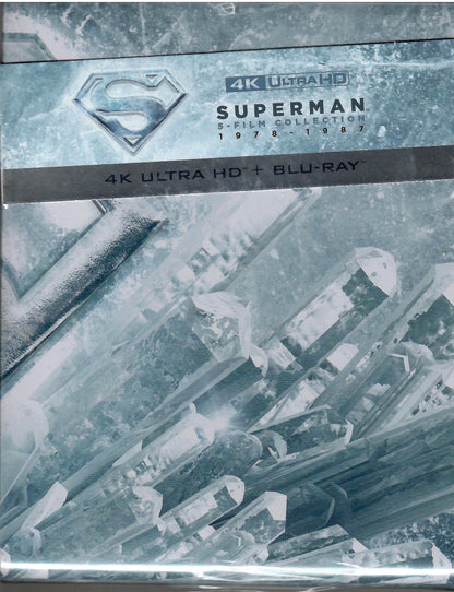 Superman I-IV 5-Film 4K SteelBook Collection (1978-2006)(UK)