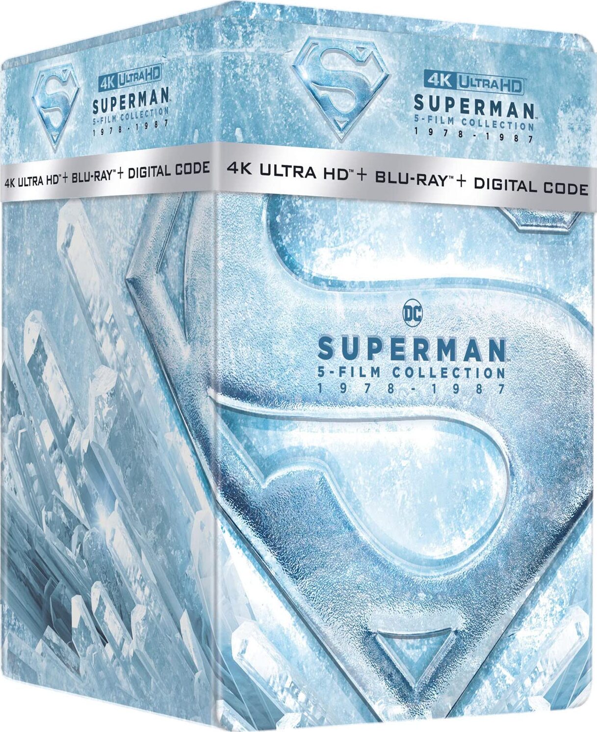 Superman I-IV 5-Film 4K SteelBook Collection (1978-2006)