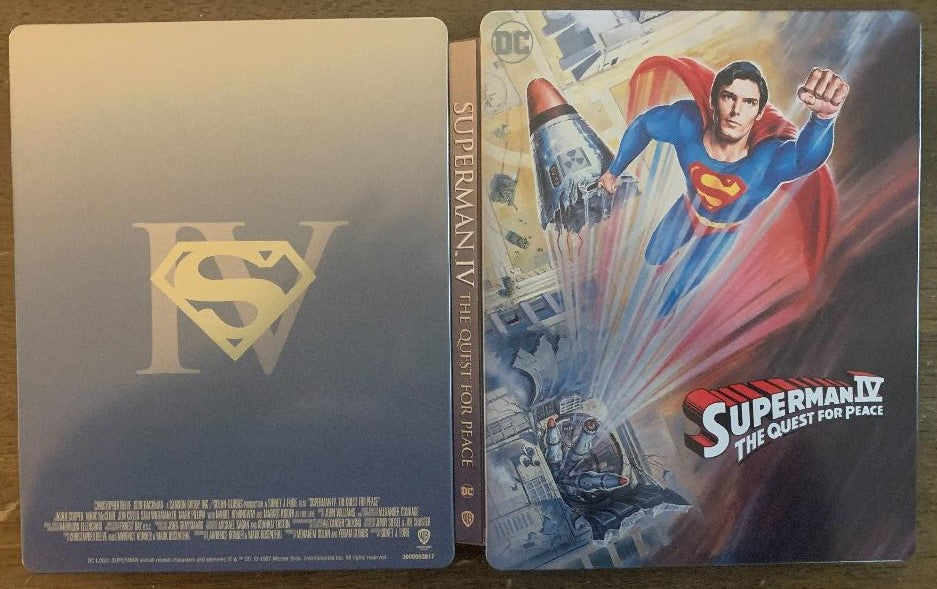 Superman I-IV 5-Film 4K SteelBook Collection (1978-2006)