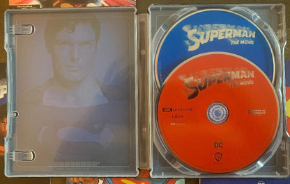 Superman I-IV 5-Film 4K SteelBook Collection (1978-2006)