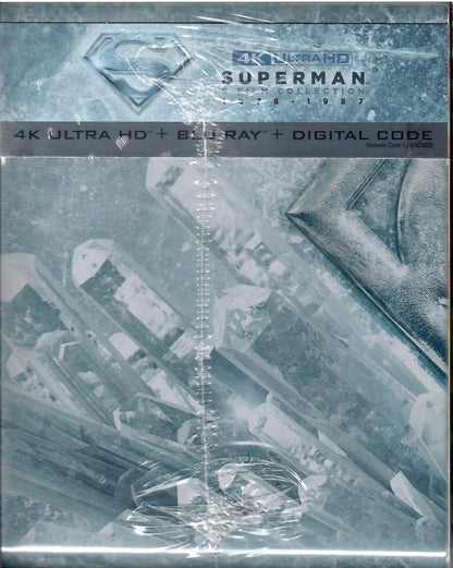 Superman I-IV 5-Film 4K SteelBook Collection (1978-2006)